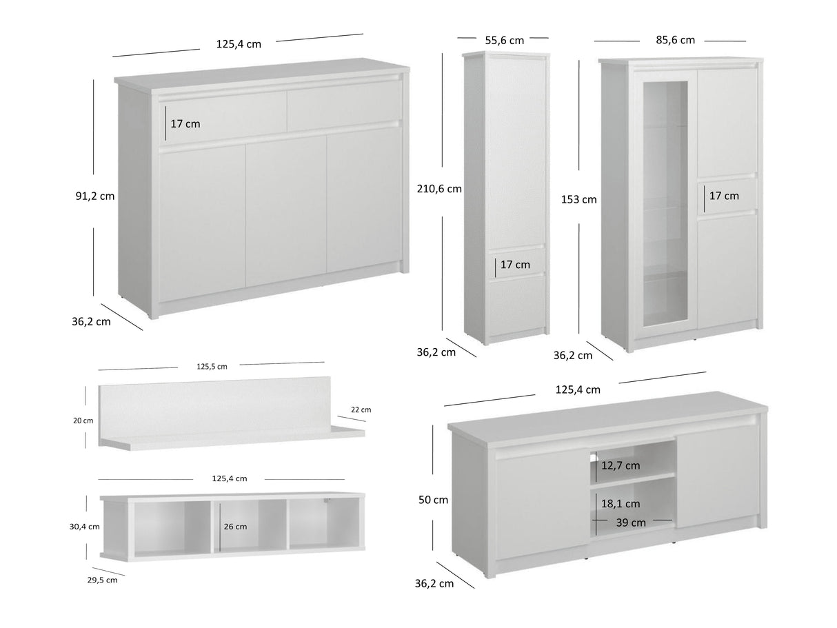 Viesistabas komplekts 624568