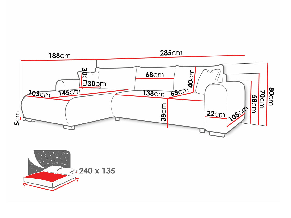 Stūra dīvāns 580866 4376742