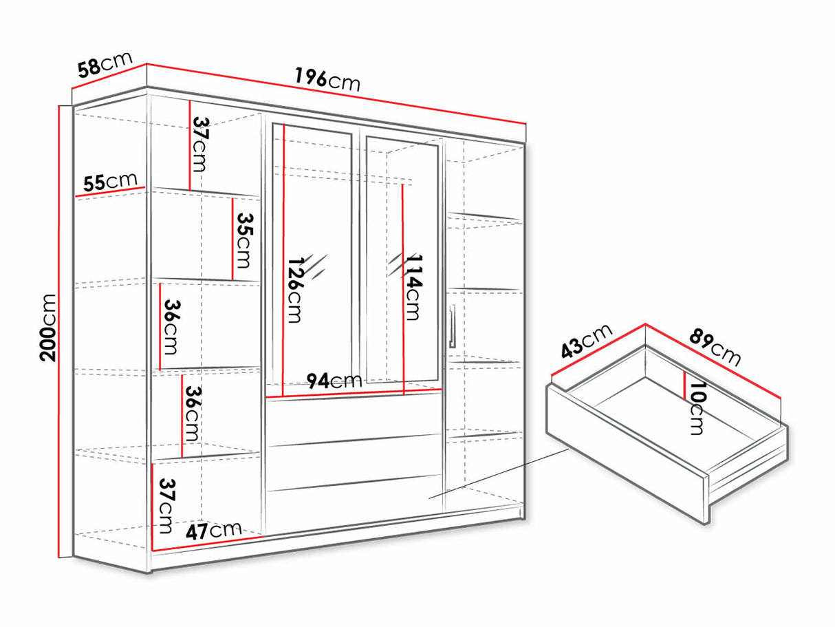 Skapis 506506 4405062