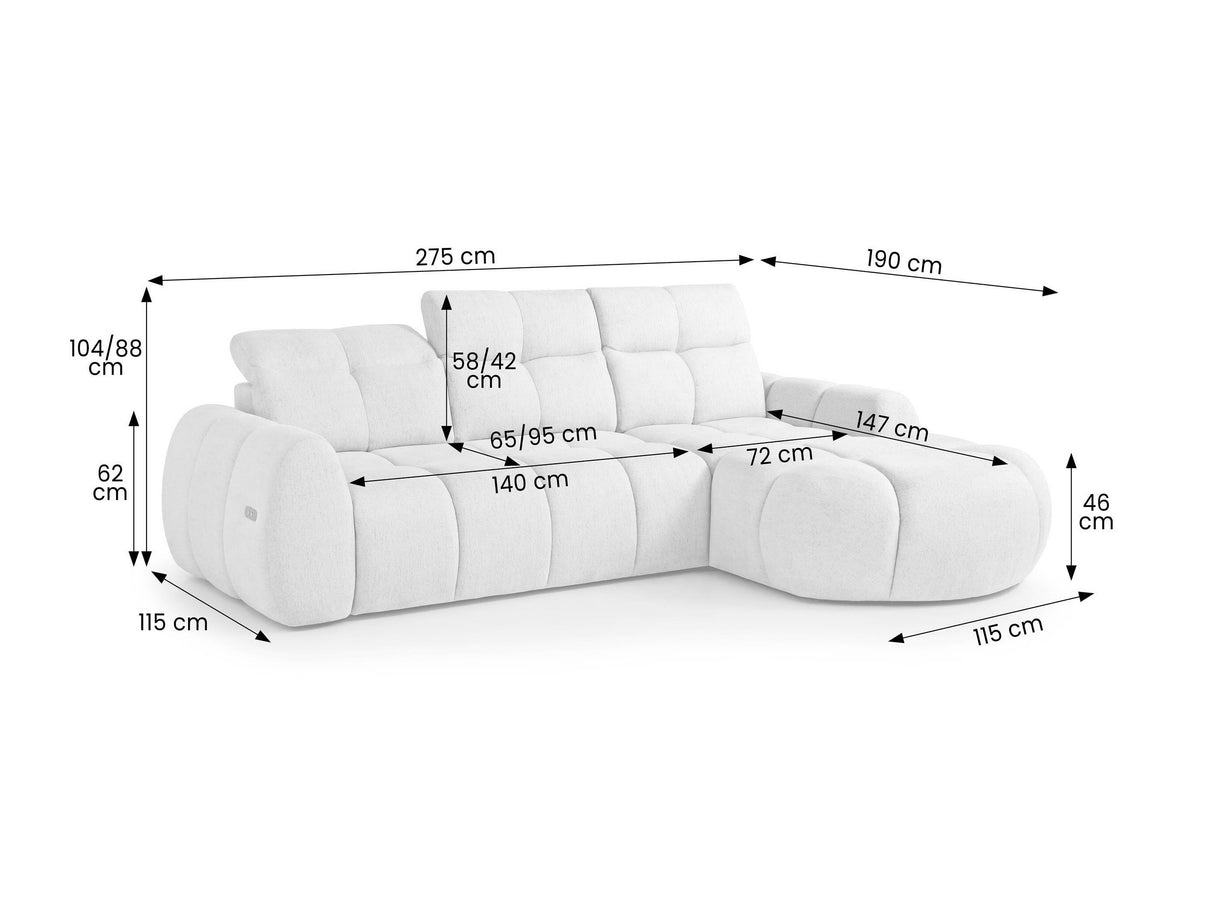 Stūra dīvāns 628076