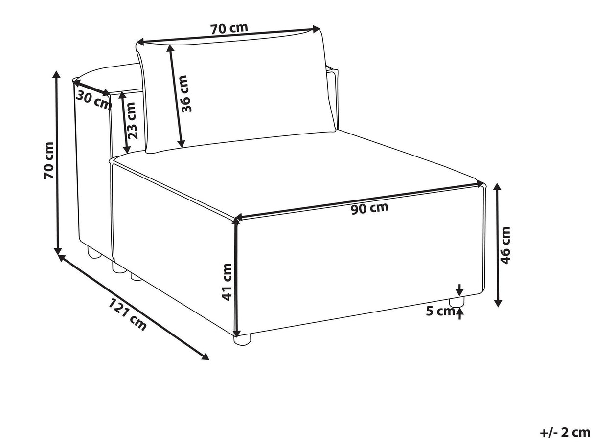 Moduļu krēsls 628748