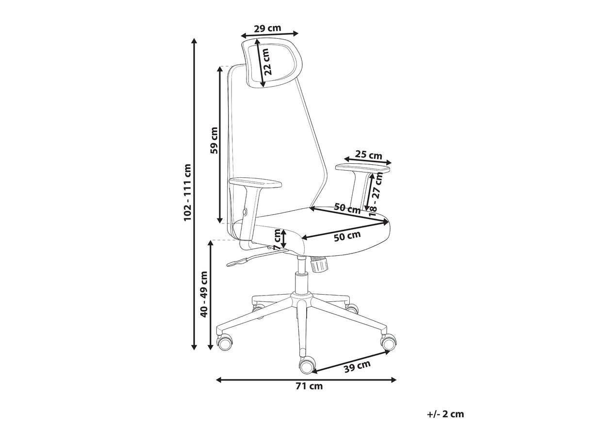 Biroja krēsls 629085
