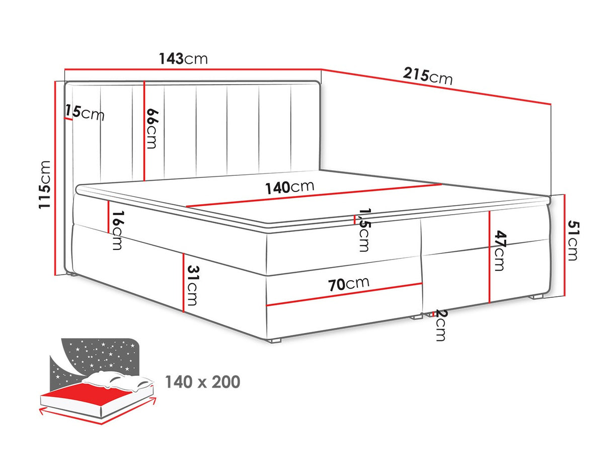 Kontinentālā gulta 320788 4425328