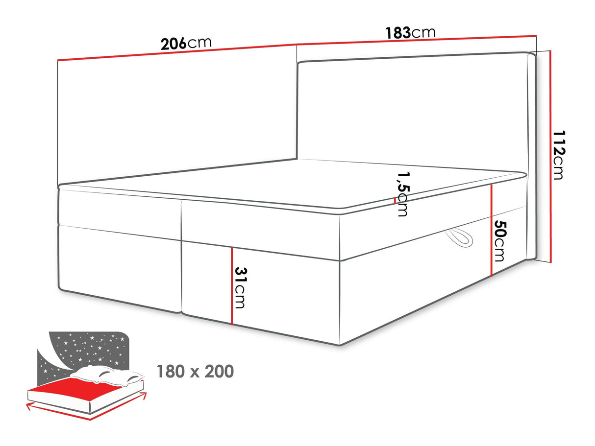 Kontinentālā gulta 629463 4439474