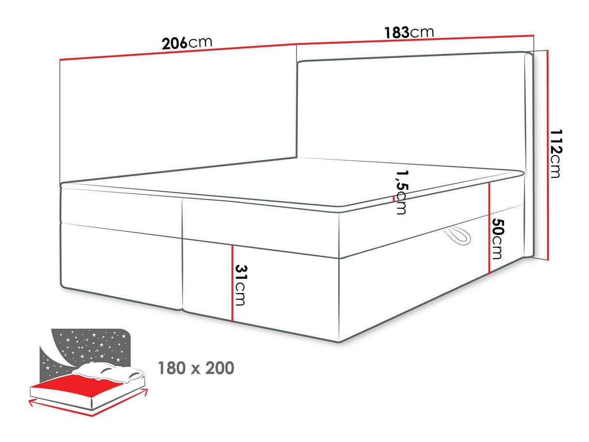 Kontinentālā gulta 629463 4439476