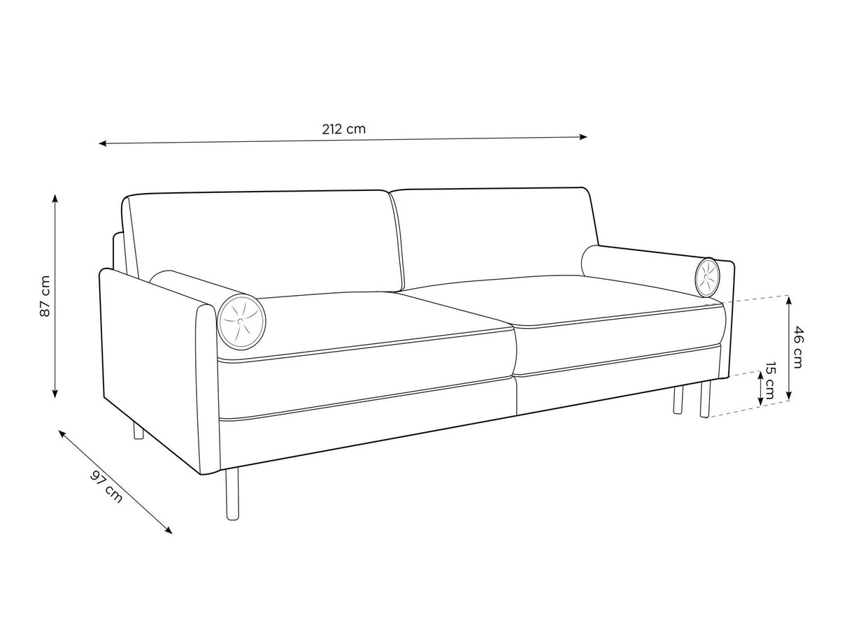 Dīvāns gulta 630374