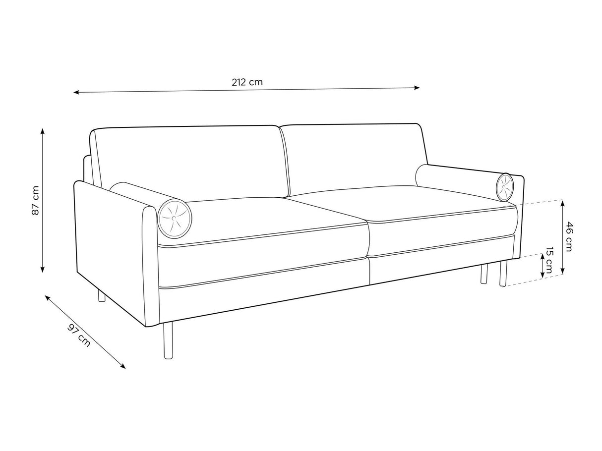 Dīvāns gulta 630374