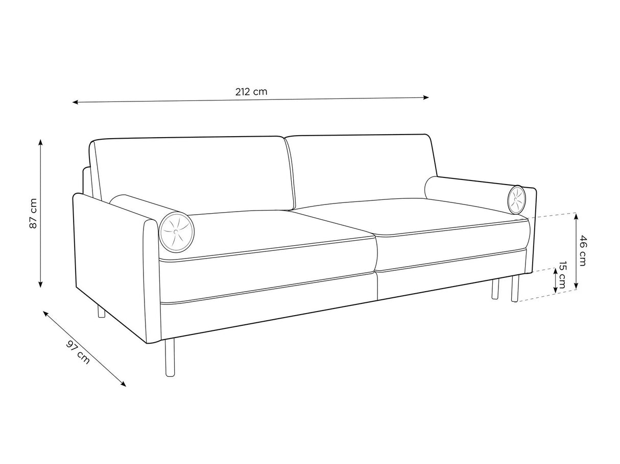 Dīvāns gulta 630374