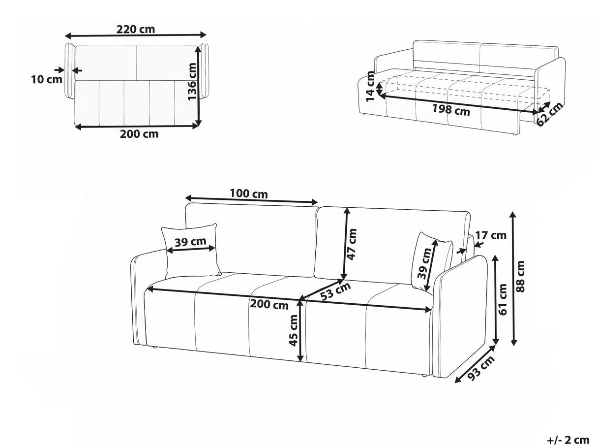 Dīvāns gulta 632132