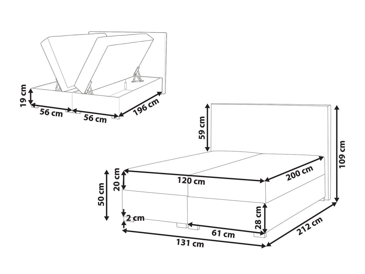 Kontinentālā gulta 632338