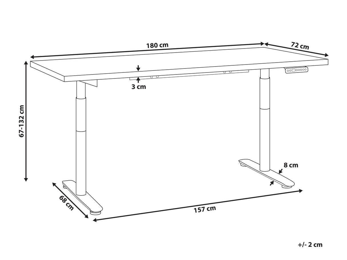 Rakstāmgalds ar regulējamu augstumu 632707