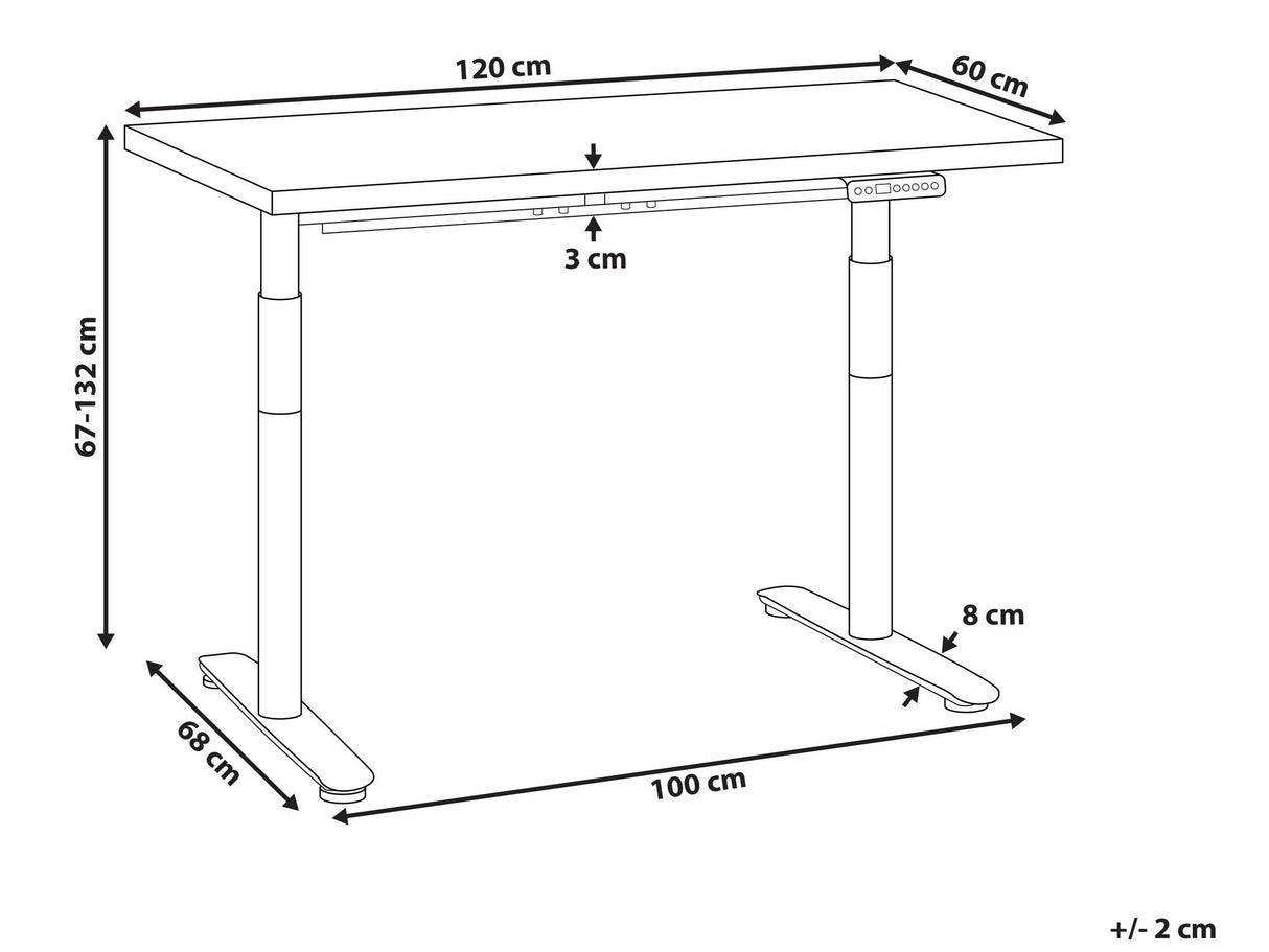 Rakstāmgalds ar regulējamu augstumu 632725