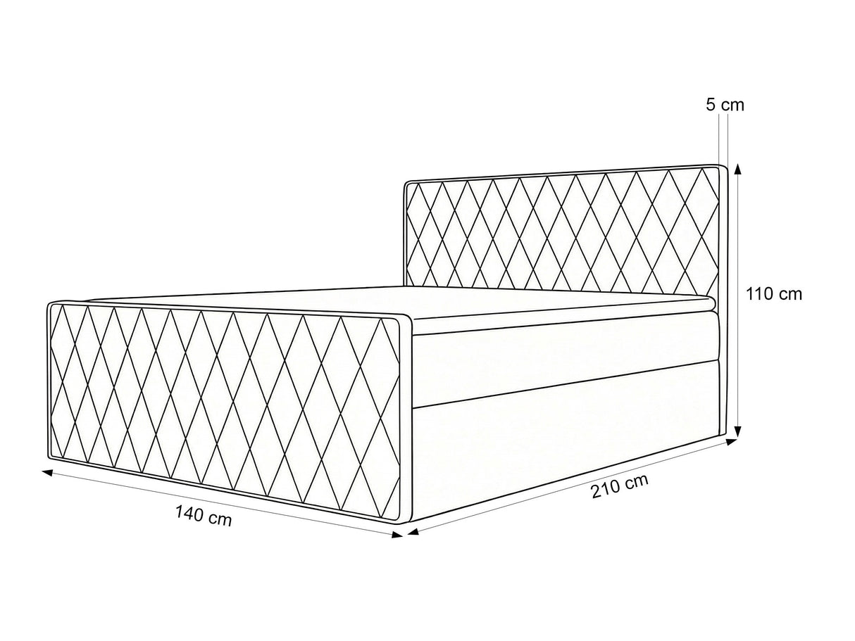 Kontinentālā gulta 632735