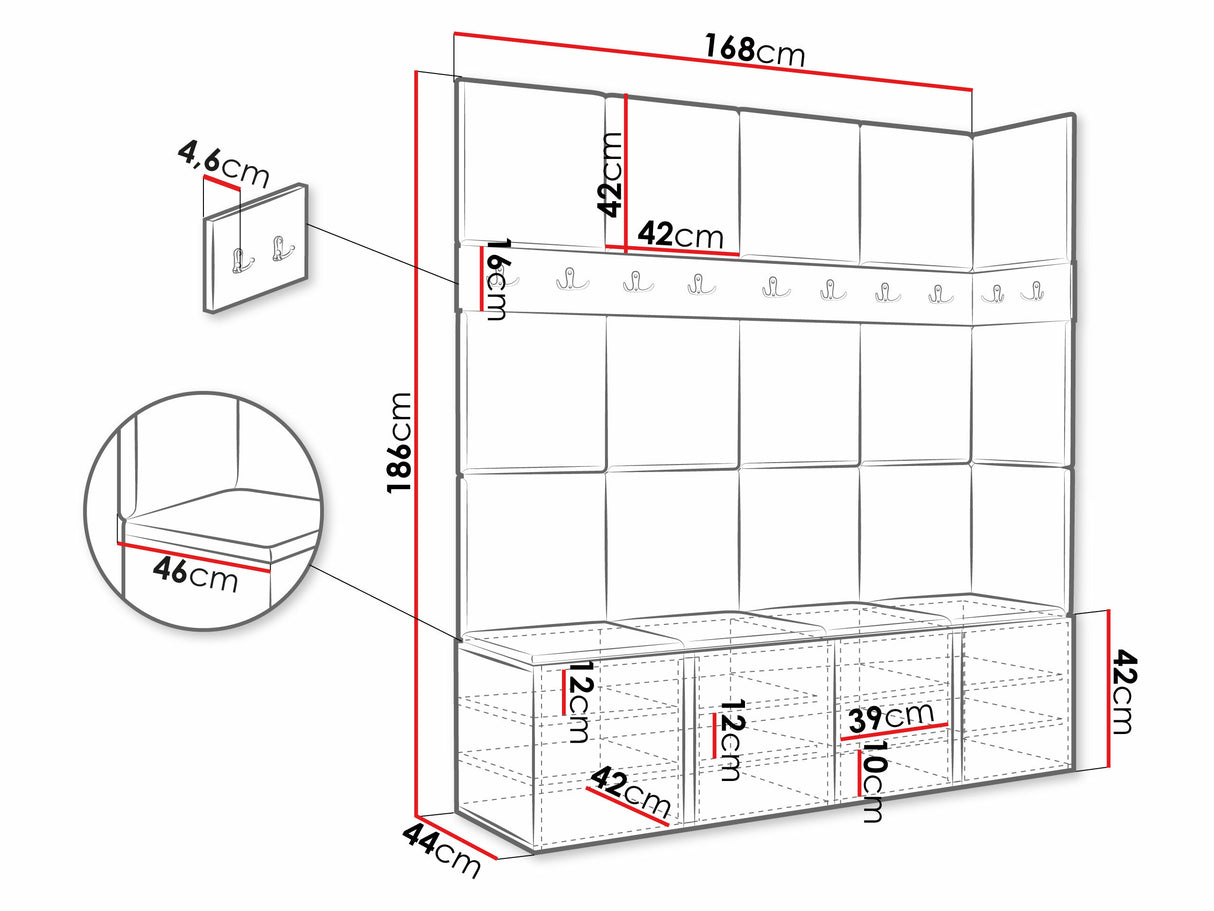 Priekšnama komplekts 420809