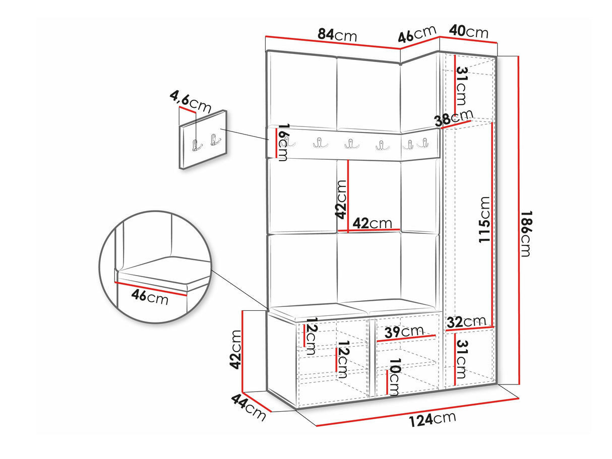 Priekšnama komplekts 467396