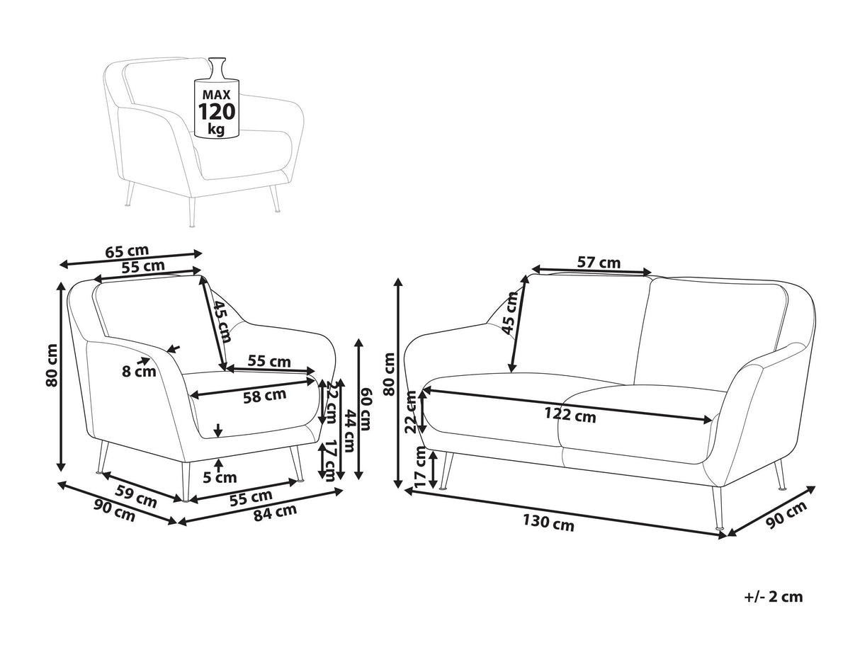 Mīksto mēbeļu komplekts 633692