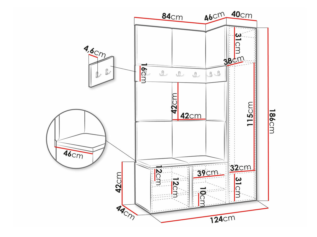 Priekšnama komplekts 445511 4477622