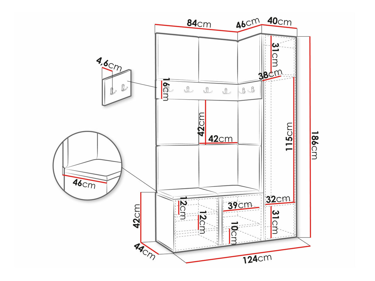Priekšnama komplekts 445511 4477647