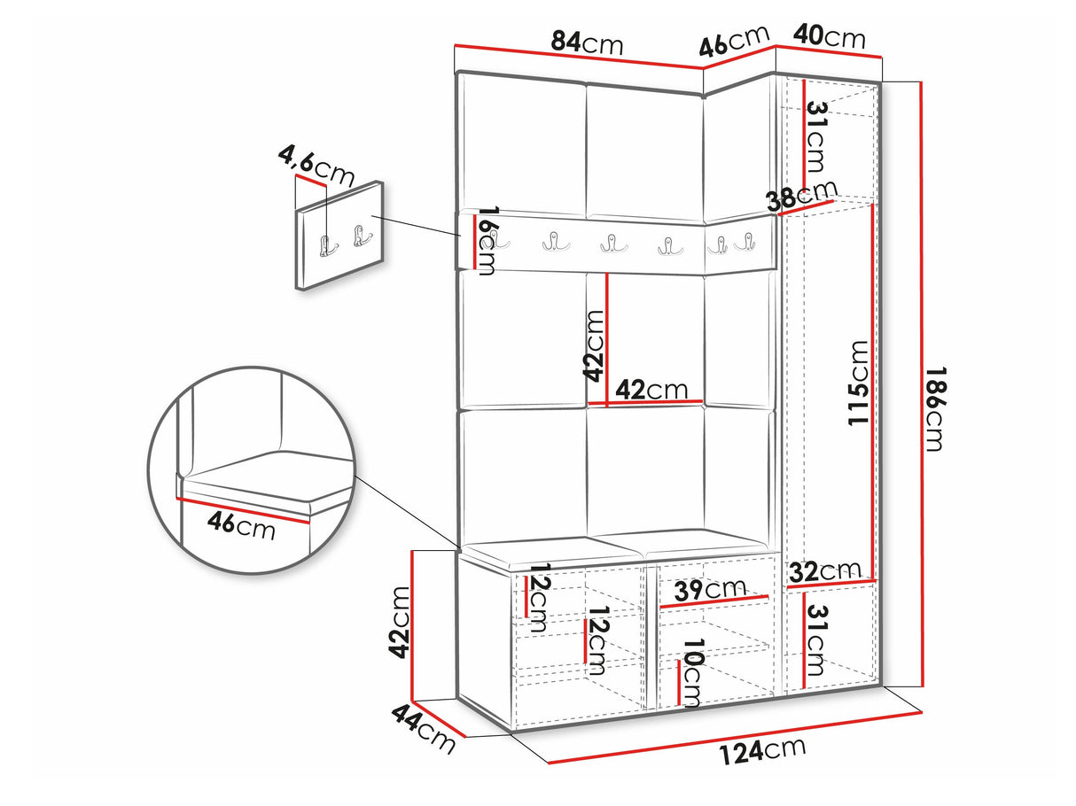 Priekšnama komplekts 445511