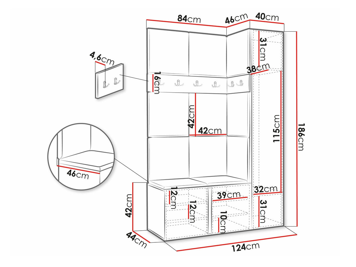 Priekšnama komplekts 445511