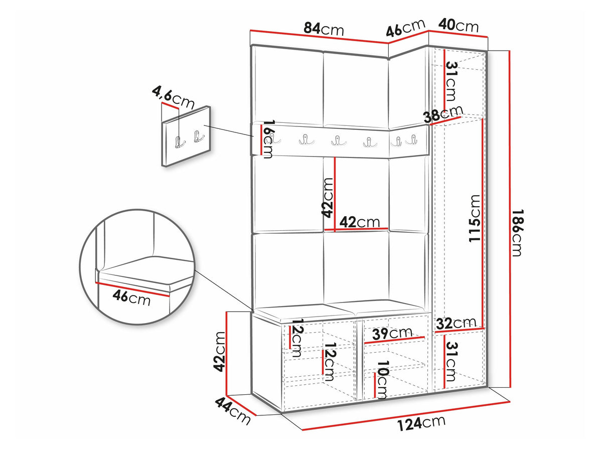 Priekšnama komplekts 445511 4477811