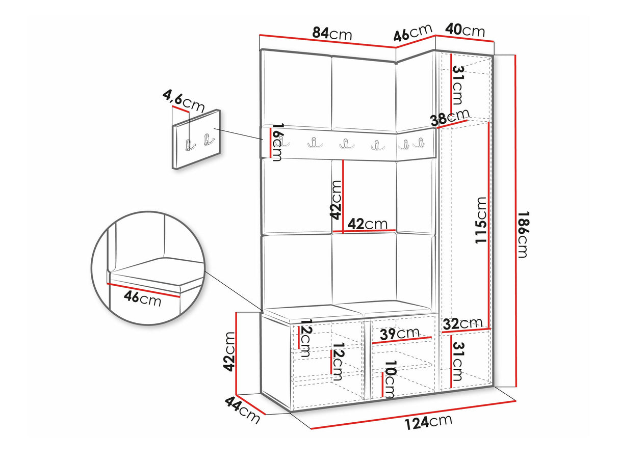 Priekšnama komplekts 445511