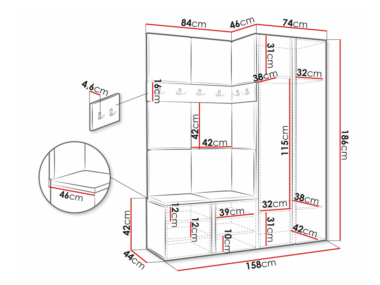 Priekšnama komplekts 445563 4478313