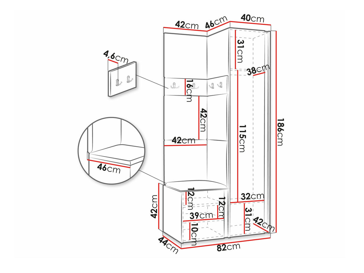 Priekšnama komplekts 474520