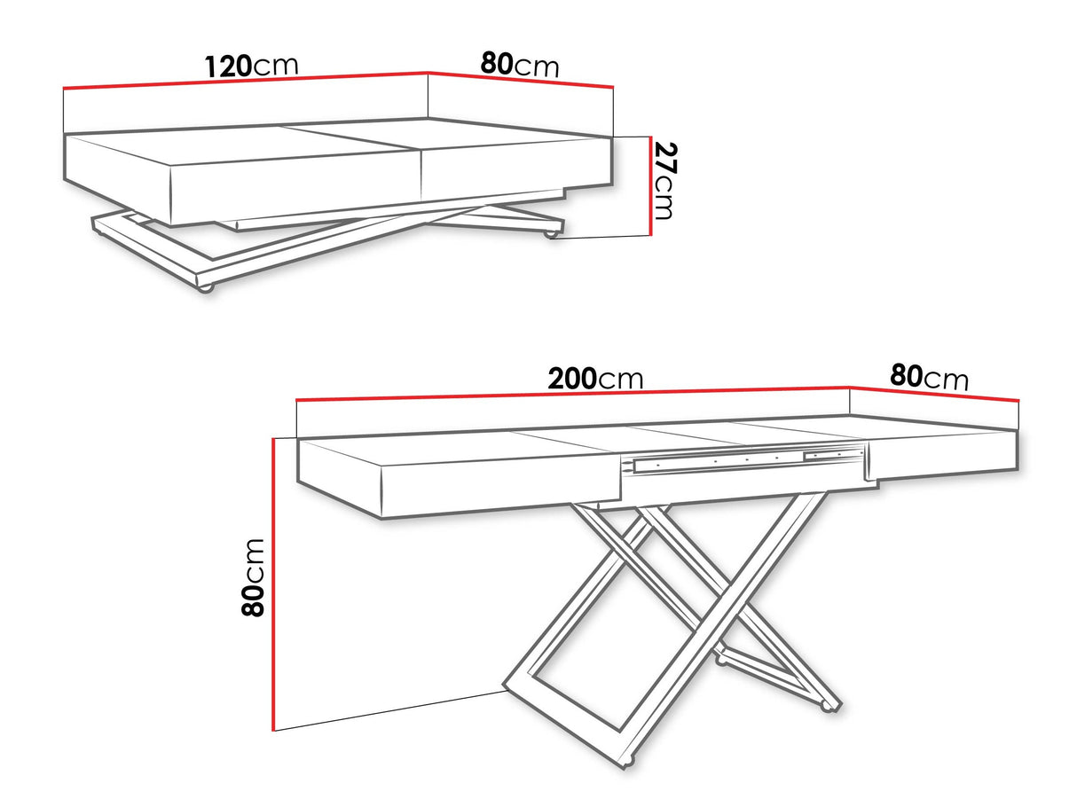 Žurnālu galdiņš transformeris 634573