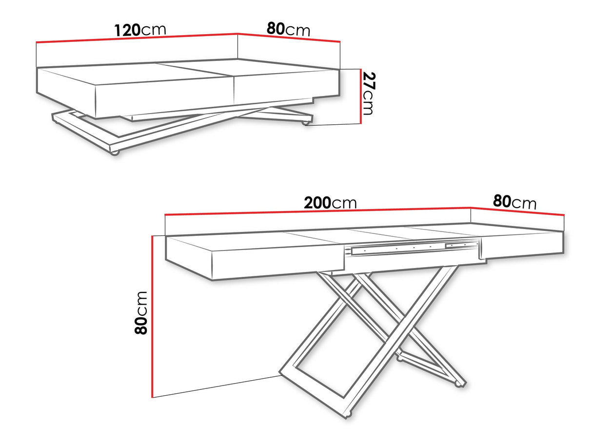 Žurnālu galdiņš transformeris 634644