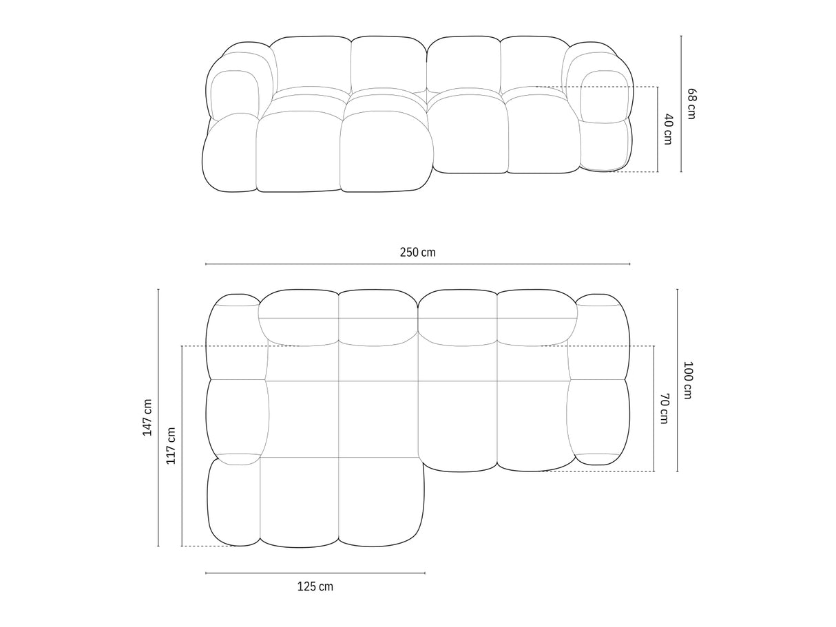 Stūra dīvāns 636287