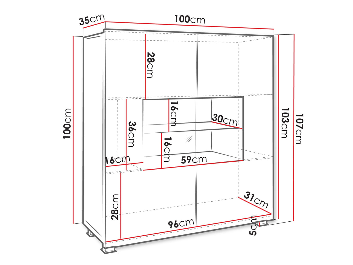 Skapis 61412 4505774