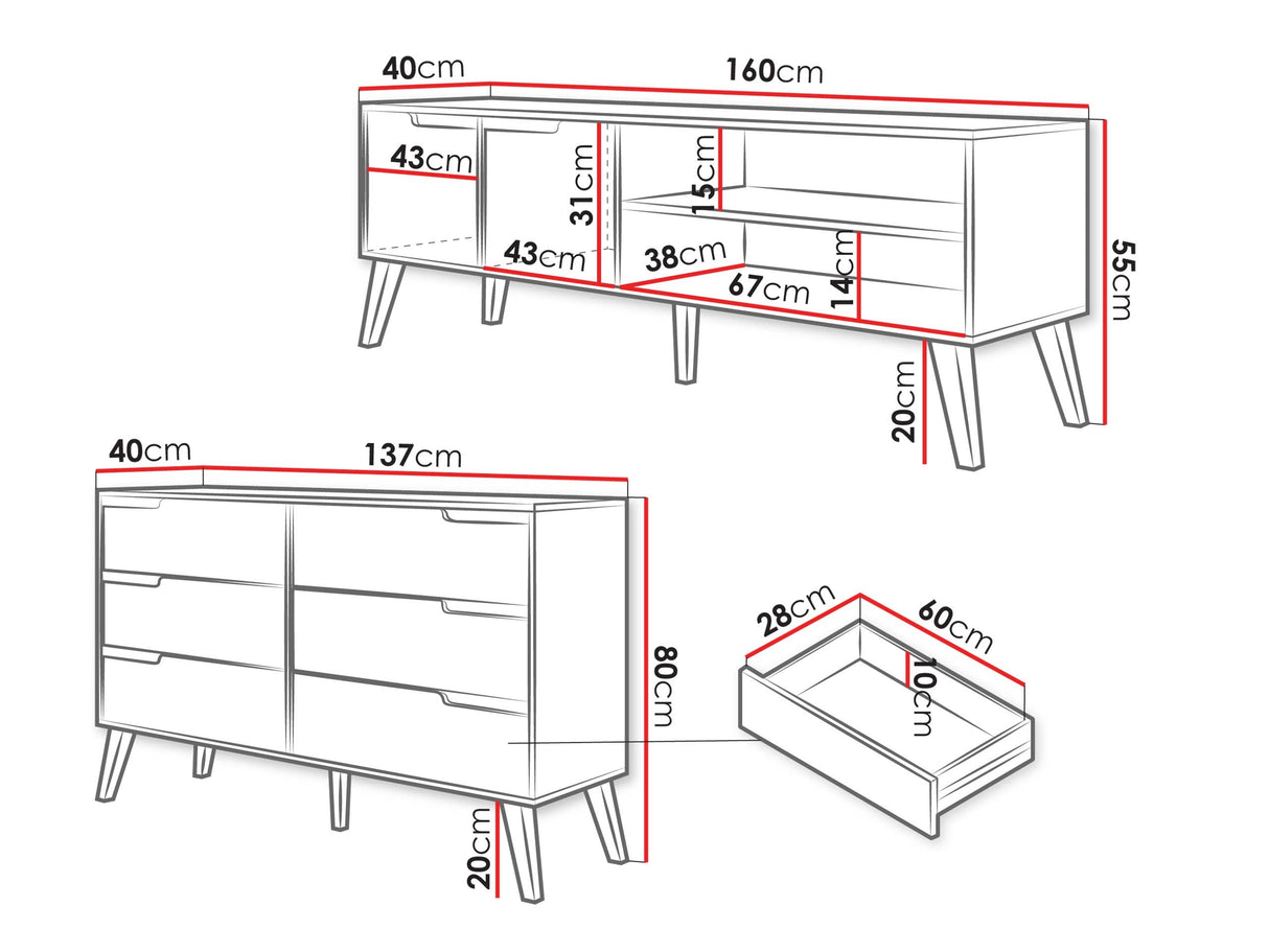 Viesistabas komplekts 636357