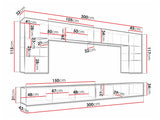 Viesistabas komplekts 61417 4510389