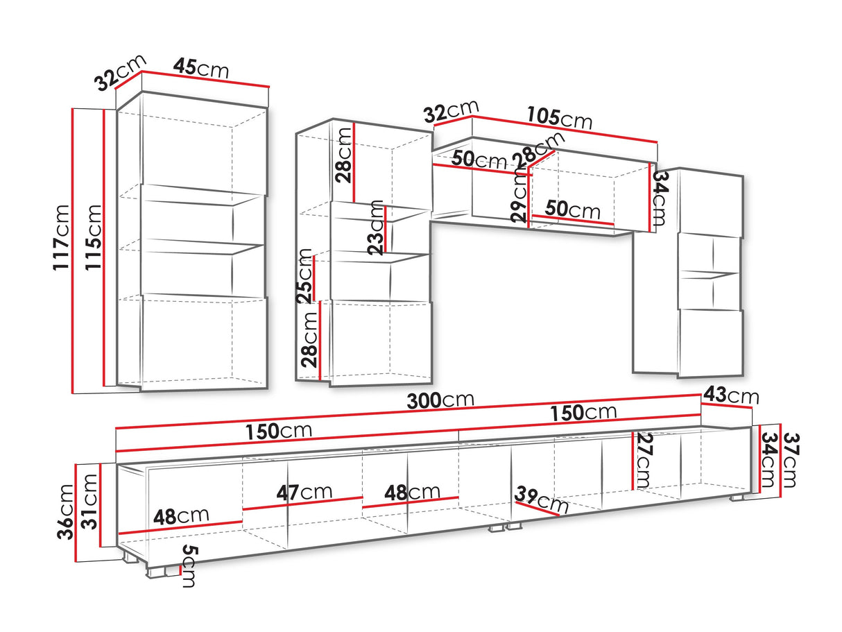 Viesistabas komplekts 61433