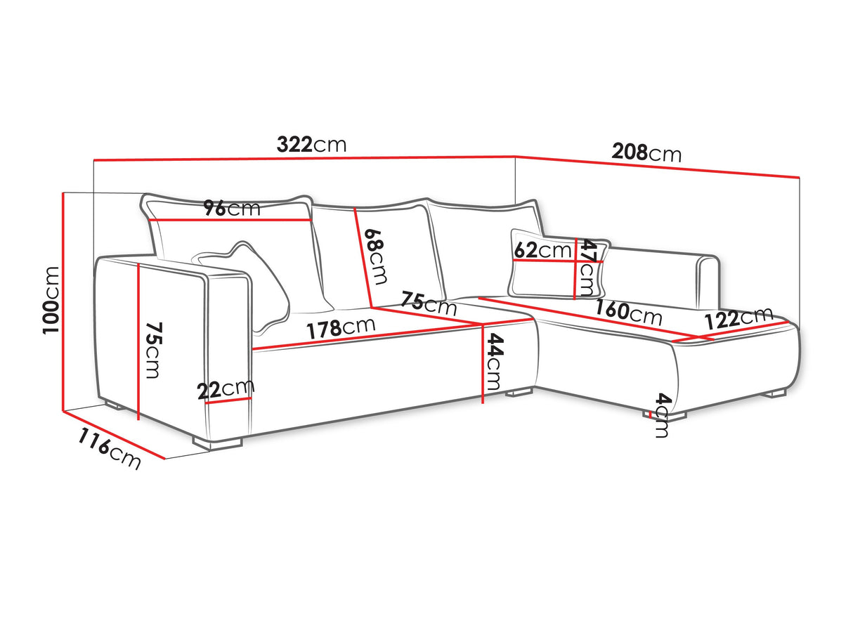 Stūra dīvāns 637060