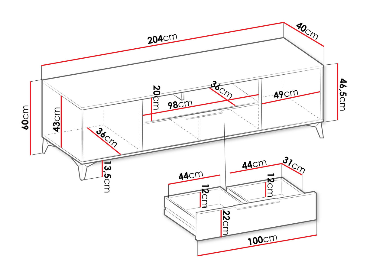 TV galds 639931