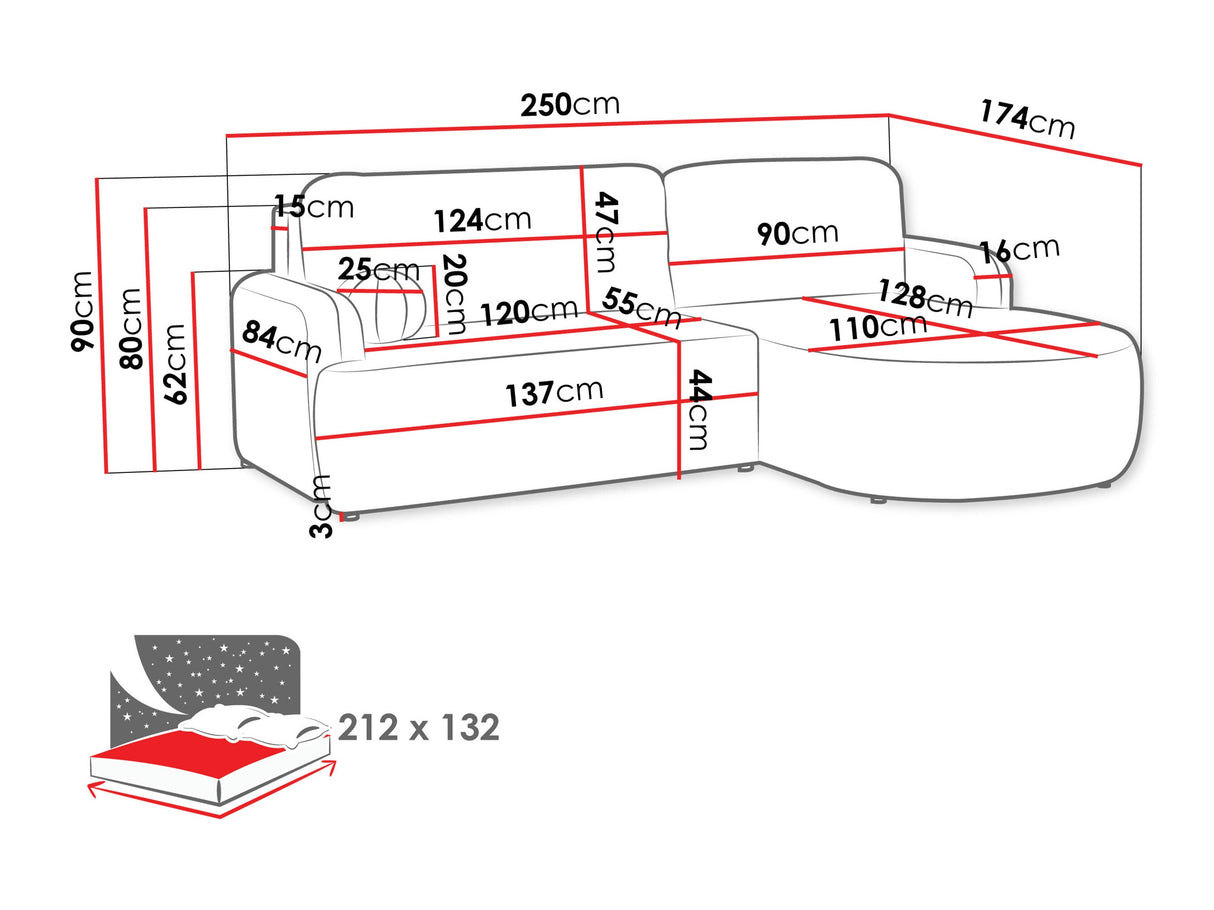 Stūra dīvāns 641080