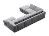 Moduļu stūra dīvāns 651609