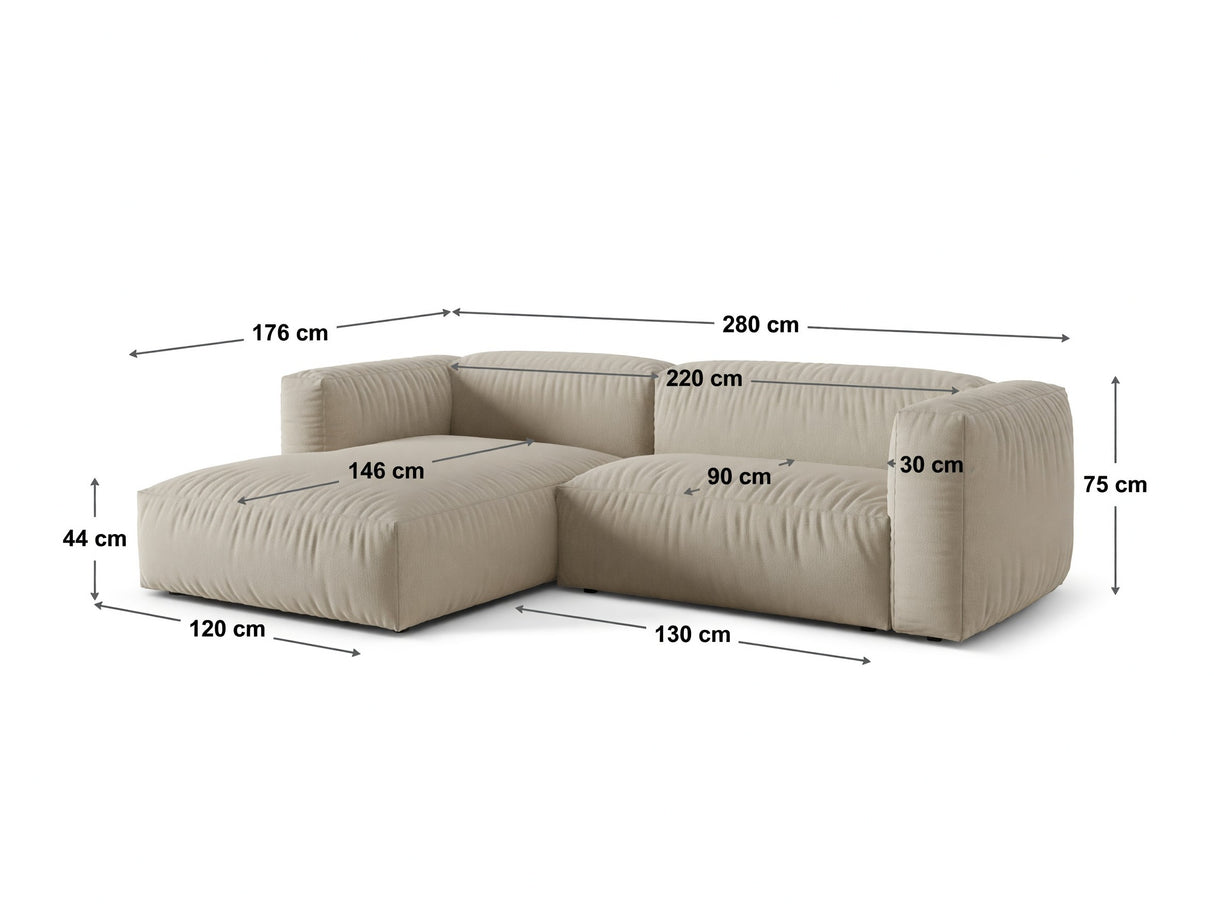Moduļu stūra dīvāns 651668