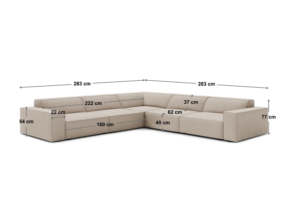 Moduļu stūra dīvāns 653644