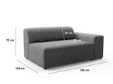 Moduļu krēsls 657527