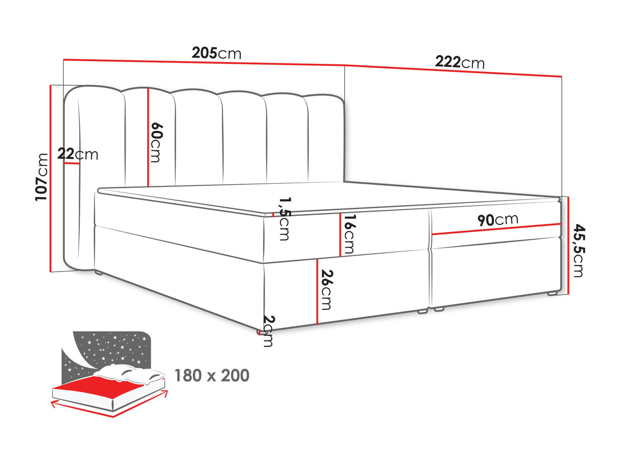 Kontinentālā gulta 663858 4846026