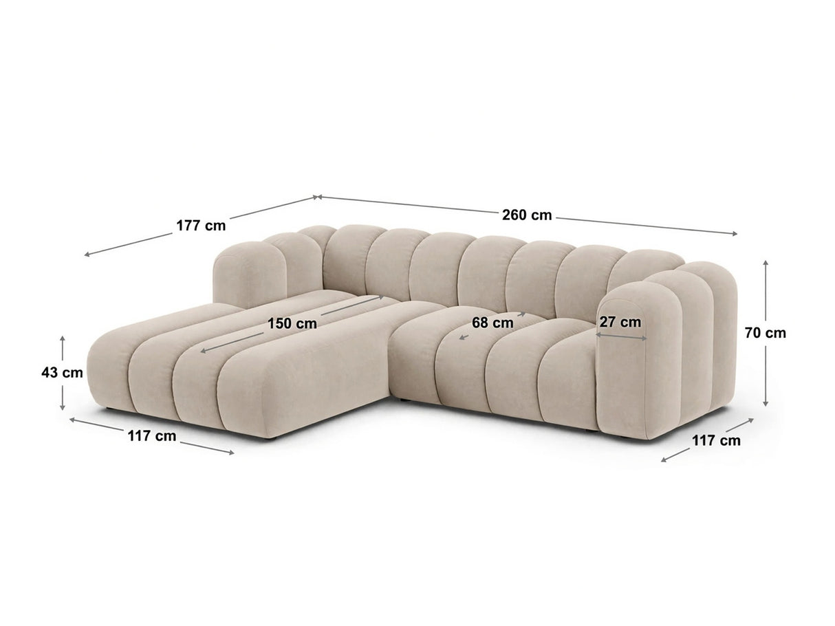 Moduļu stūra dīvāns 616846