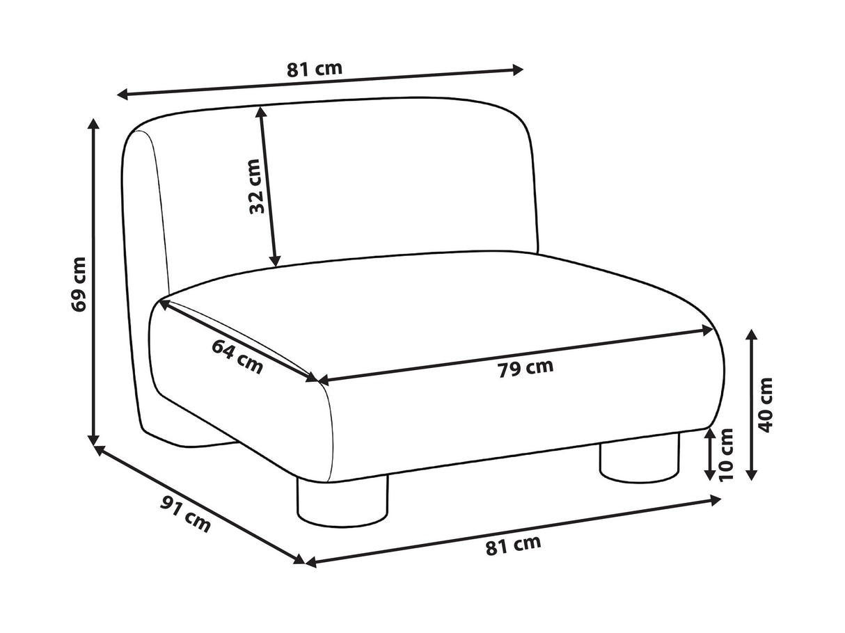 Moduļu krēsls 670285