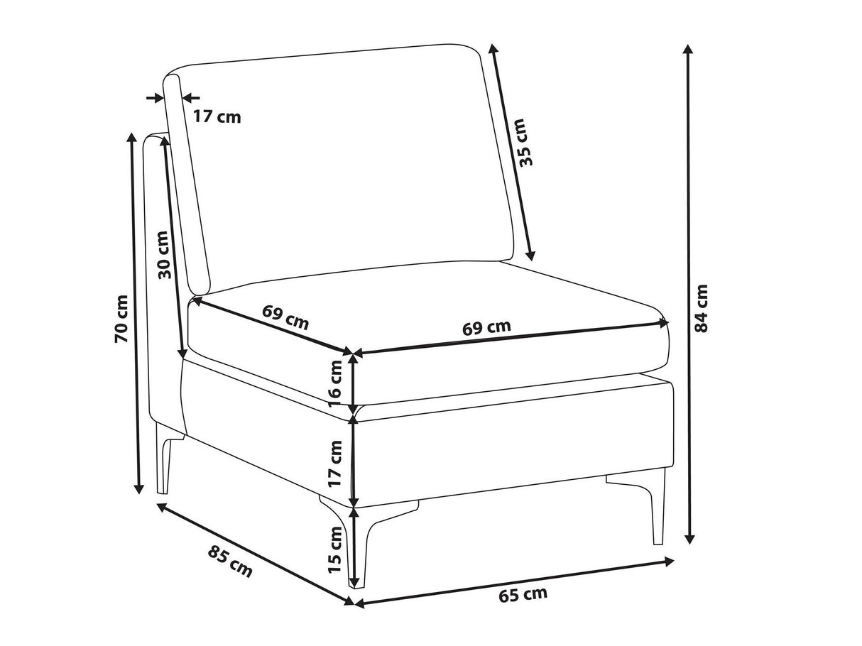 Moduļu krēsls 672486