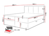 Kontinentālā gulta 263501 4968810