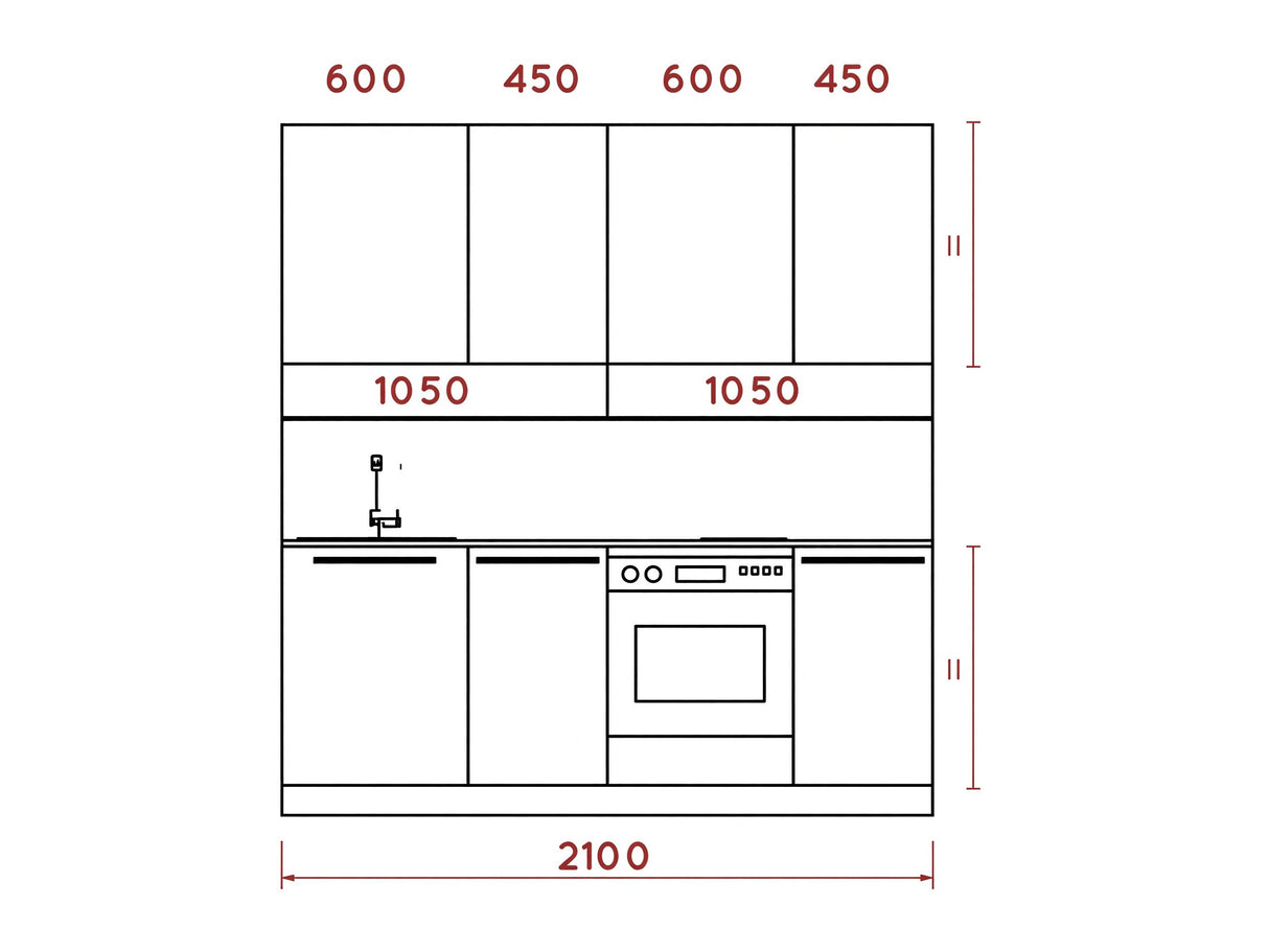 Virtuves komplekts 605441