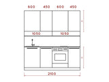 Virtuves komplekts 605441