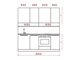 Virtuves komplekts 605441
